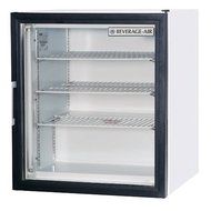 Beverage-Air CF3-1-W One Section Countertop Display Reach-In Freezer with Swing Door 3 cu.ft. Capacity White Exterior...