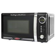Nostalgia Electrics 0.7 Cu. Ft. 700W Countertop Microwave, Microwave Ovens Countertop, Black