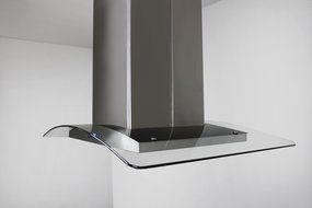 Golden Vantage Stainless Steel 30" Euro Style Island Mount Range Hood LED Screen GVAIS2-30 N7