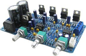 Yeeco Dual AC/DC 12V Super bass TDA2030A 2.1 digital amplifier board DIY power Audio Stereo amp N3