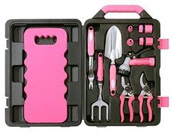 Apollo Precision Tools DT3711P 11 Piece Garden Tool Kit, Pink, Donation Made to Breast Cancer Research by Apollo...