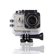 DBPOWER EX3000 Waterproof Action Camera 12MP 720P with 2 Batteries and Free Accessories Kit (Silver) N6