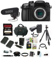 Panasonic LUMIX 16MP Mirrorless Digital Camera (Body Only) with RodeLink FM Wireless Filmmaker System &amp; 128GB... N6