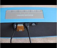 Blueone Outdoor Speaker HIFI Wireless Bluetooth Subwoofer Speakers for Cell Phones - Blue N4