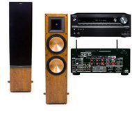 Klipsch RF-7 II Floorstanding Speaker (Cherry-pair) Onkyo TX-NR838 7.2
