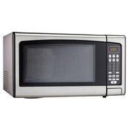 Easy-to-Use Stainless Steel Countertop Microwave, With Graphic Display 1.1 cu.ft.