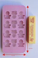 Zoie + Chloe Silicone Ice Tray &amp; Mold for Gummy Bear, Jello, Chocolate, Soap, Crayon and More! N8