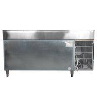 300L Direct Cooling Side by Side 2-Door Stainless Steel Restaurant Kitchen Under-Counter Worktop Commercial Cabinet... N3