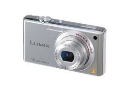 Panasonic Lumix DMC-FX35S 10MP Digital Camera with 4x Wide Angle MEGA Optical Image Stabilized Zoom (Silver) N2