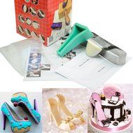 TANGCHU 3D High-heeled Shoes Kit Set Cake Decorating Supplies Chocolate Fondant Candy Mold