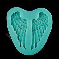 Yosa Angel Wings Silicone Cake Fondant Mould Decorating Chocolate Baking Mold candy mold N2