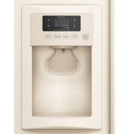 GE GSS20ETHCC 20.0 Cu. Ft. Bisque Side-By-Side Refrigerator N2