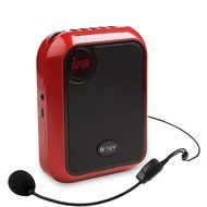 Chunnuan T200 Ultralight Portable Voice Amplifier Waist Support MP3 Format Audio With Headset Microphone for Tour... N5