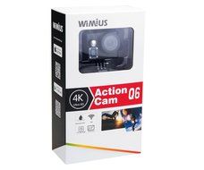 WiMiUS 4K 16MP Wifi Sports Action Camera Ultra HD Waterproof 1080P DV Camcorder 170 Degree Wide Angle Video Camera... N6