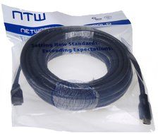 NTW 75 ft. True Plenum HDMI cable (CMP rated), 24 AWG, Gold plated Connector, with Redmere chipset Made in USA... N6