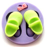 F0297 Silicone Shoes Cake Mould Fondant Soap Chocolate Baking Mould