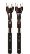 Audioquest - Castle Rock Speaker Cable - 10ft Pair, Single Bi-Wire, Silver Banana Plugs