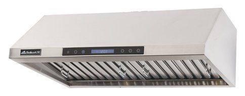 36" SokoAir SK-UC3710 STAINLESS STEEL UNDER CABINET RANGE HOOD N2