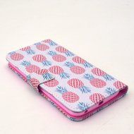 Galaxy S6 Case, Firefish Folio Flip Premium PU Leather Lovely Wallet Shell [Scratch-resistant][Kickstand][Card... N42