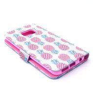 Galaxy S6 Case, Firefish Folio Flip Premium PU Leather Lovely Wallet Shell [Scratch-resistant][Kickstand][Card... N43