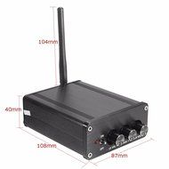 Digital Amplifier,ELEGIANT Mini Bluetooth CSR4.0 Class D Digital Mini TPA3116 2.1 CRS Wireless Module Digital... N6