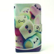 Galaxy S6 Case, Firefish Folio Flip Premium PU Leather Lovely Wallet Shell [Scratch-resistant][Kickstand][Card... N48