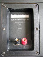 Definitive Technology C-1 Center Channel Speaker/ Main Speaker N2