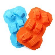 Candy Making Molds, 2PCS YYP [6 Cavity Car Shape Mold] Silicone Candy Molds for Home Baking - Reusable Silicone... N3