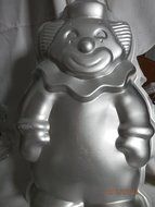 Retired Wilton Circus Clown Cake Pan, 2105-9401, Rare Clown Cake Pan N2