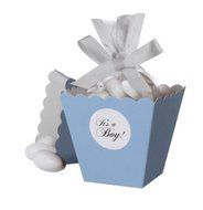 WILTON Favor Box Favor Kit - Blue &quot;Its A Boy!&quot; 15-Count N2