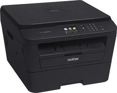 Brother - HL-L2380DW Wireless Black-and-White 3-in-1 Laser Printer - Black N3