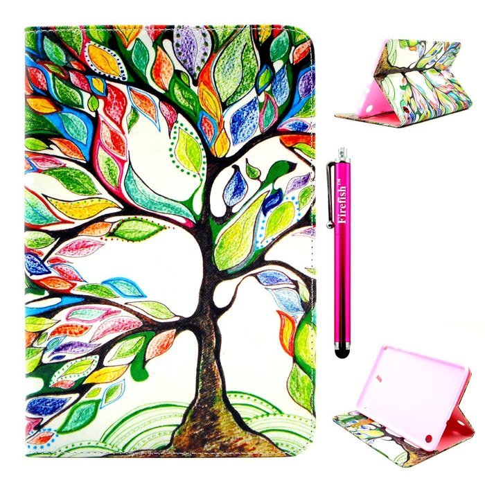 Tab A 9.7 Case, Firefish Kickstand Feature High Quality PU Leather Wallet with Card Slots Damage Resistance Case... N44