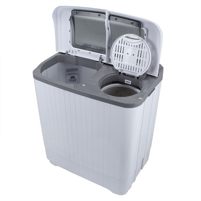 GHP Home Improvement Portable Compact 14.5''Lx24''Wx28-14/4''H Washing Machine N6