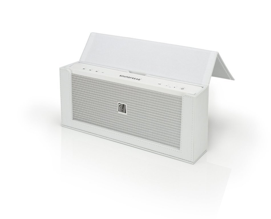 Soundfreaq SFQ-04C-G Sound Kick Speaker with Leather Case - Ghost - Retail Packaging - White N3
