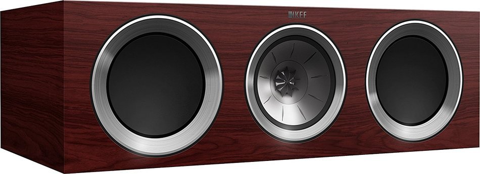 KEF R200c Center Channel Loudspeaker - High Gloss Piano Black (Single) N8
