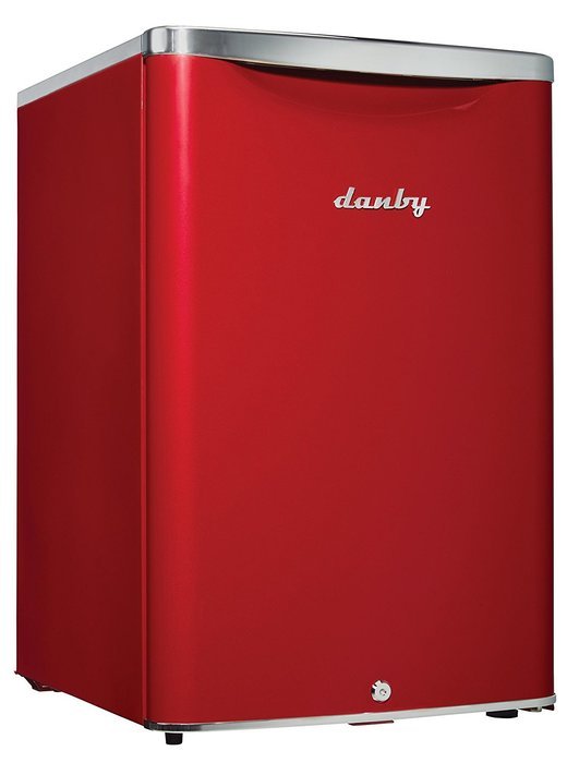 Danby Red Compact All Refrigerator N2
