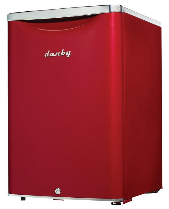 Danby Red Compact All Refrigerator N4