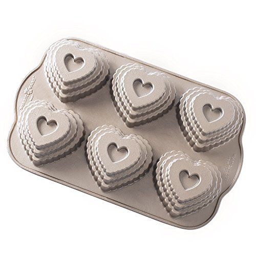 Nordic Ware Tiered Heart Cakelet N3