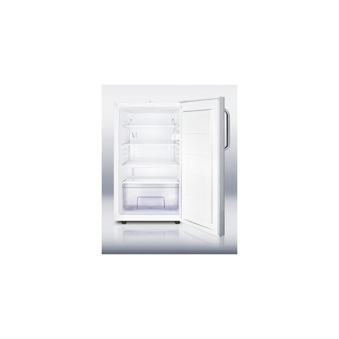 Summit FF511L7CSSADA 22" ADA Compliant Commercially Approved Medical Built In or Freestanding Compact Refrigerator... N5