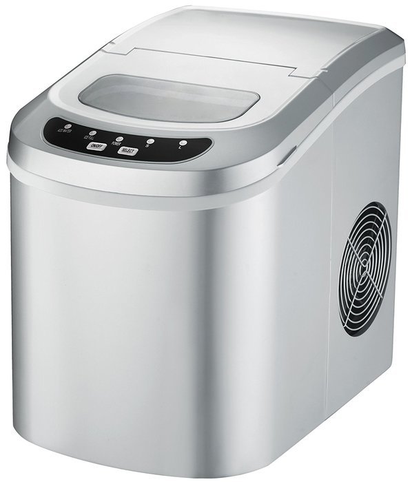 Spt Portable Ice Maker, Silver