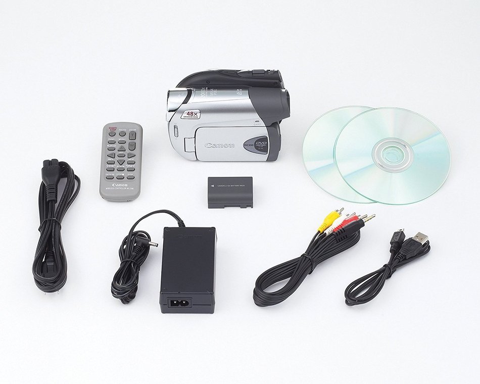 Canon DC330 1.07MP DVD Camcorder with 37x Optical Zoom (Discontinued by Manufacturer) N3