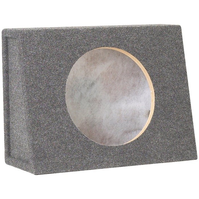 Scosche SET12CC 12-Inch Single Truck Subwoofer Enclosure (Grey/Black)