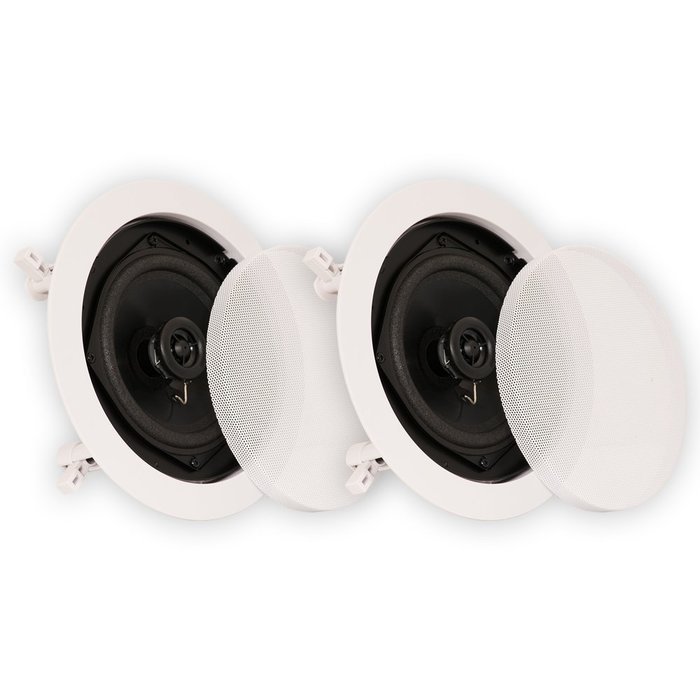 Theater Solutions CS5C In Ceiling Speakers Surround Home Theater Contractor Pair