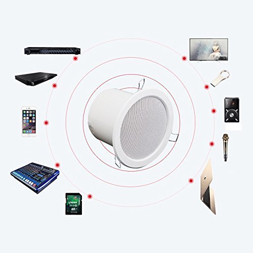 X1/A set of(A Main Speaker + A Sub Speaker)Integrated Suspended Ceiling Strong Bass Effect Wireless Bluetooth... N7