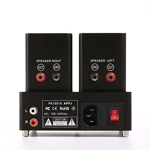 Gemtune APPJ PA1501A mini tube amplifier with 6AD10 tube(Silver) N6