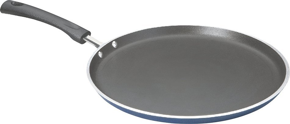 Vinod Cookware Dosa Tawa, 28Cm Blue/Black 28Cm