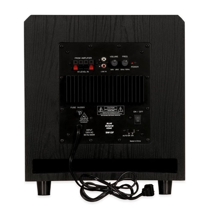Blue Octave Home SW12F Subwoofer (Black)