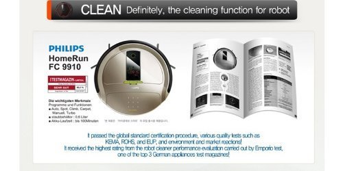 Brand new iCLEBO Sumi-e YCR-M05-11 Remote Robotic Vacuum Cleaner N9