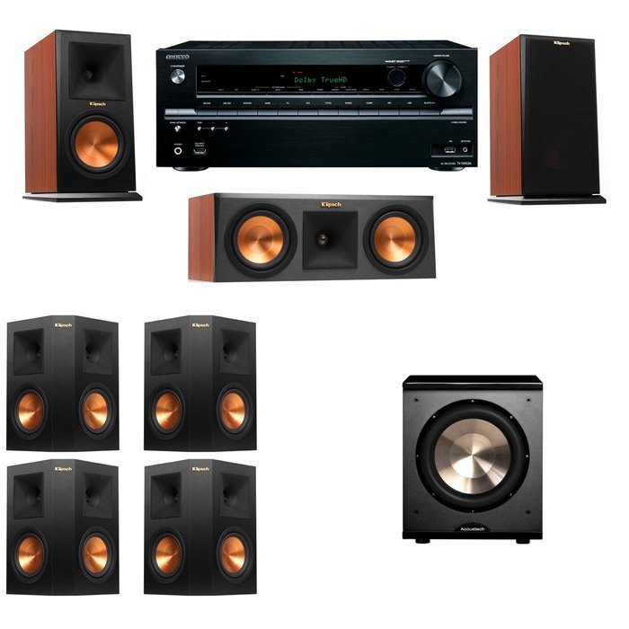 Klipsch RP-150M-CH Monitor Speaker 7.1 PL-200 Onkyo TX-NR646