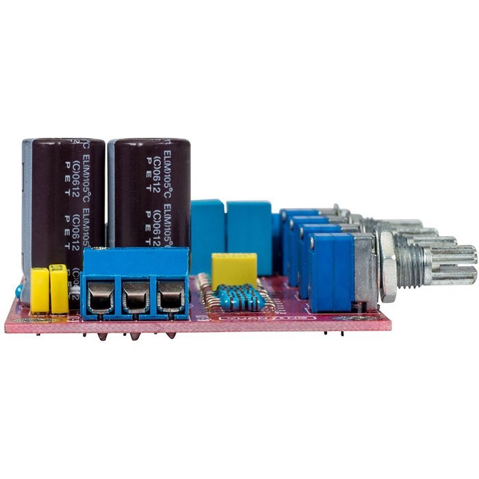 Yuan-Jing NE5532 Stereo Preamplifier Volume Control Board with Treble Midrange and Bass Tone Controls